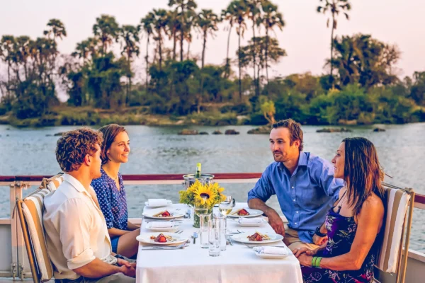 Luxury Private Dining Experience on the Zambezi River