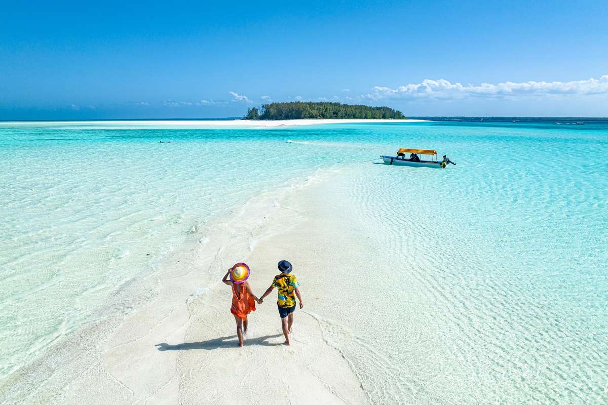 Perfect honeymoon in Zanzibar beach experience