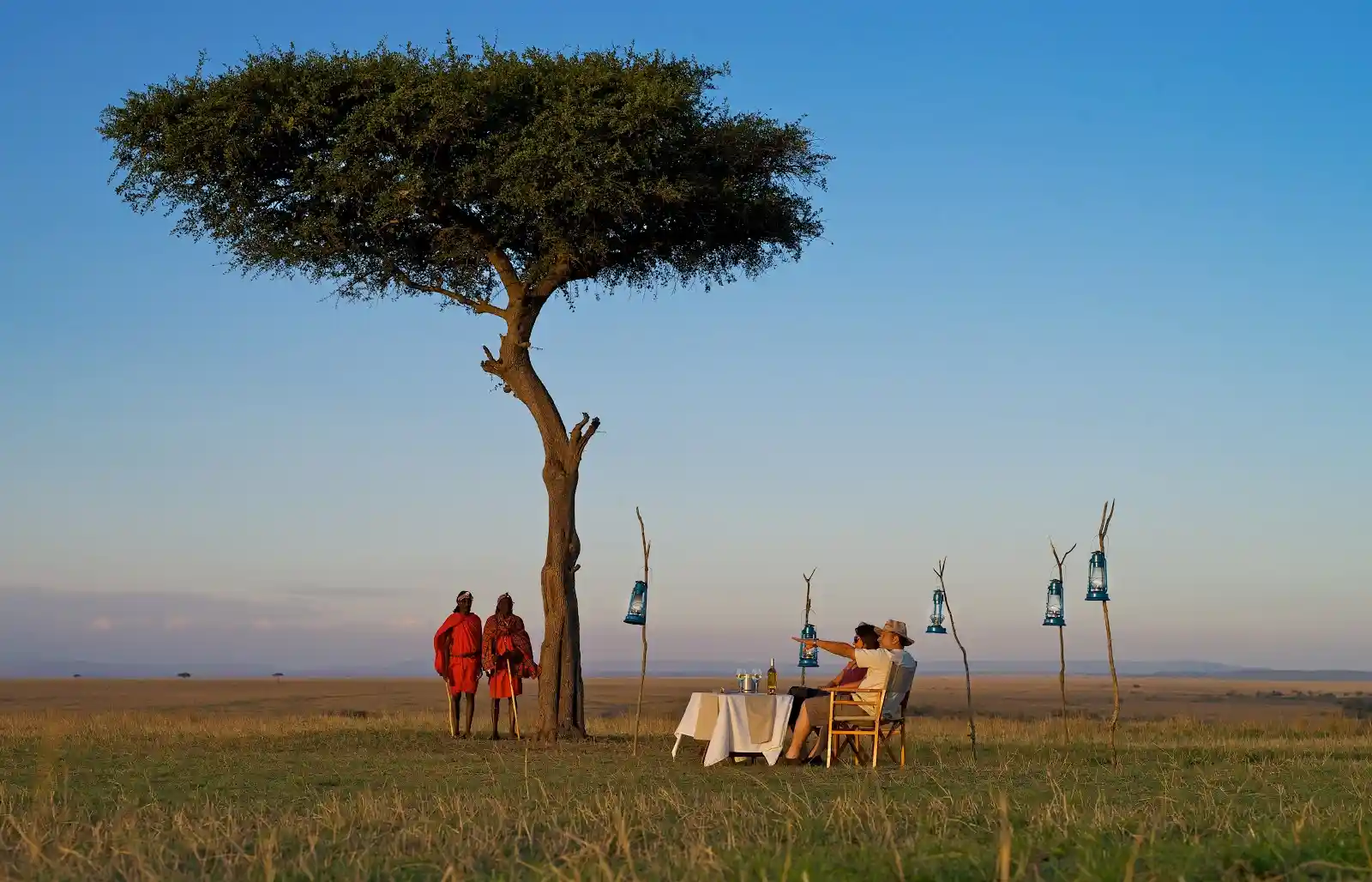 Luxury honeymoon safari lodges in Masai Mara Kenya