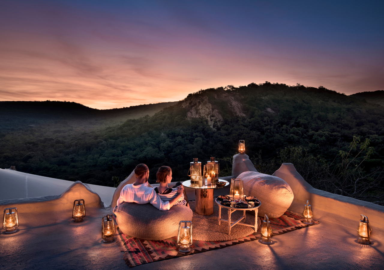 Luxury African honeymoon safari couple experience