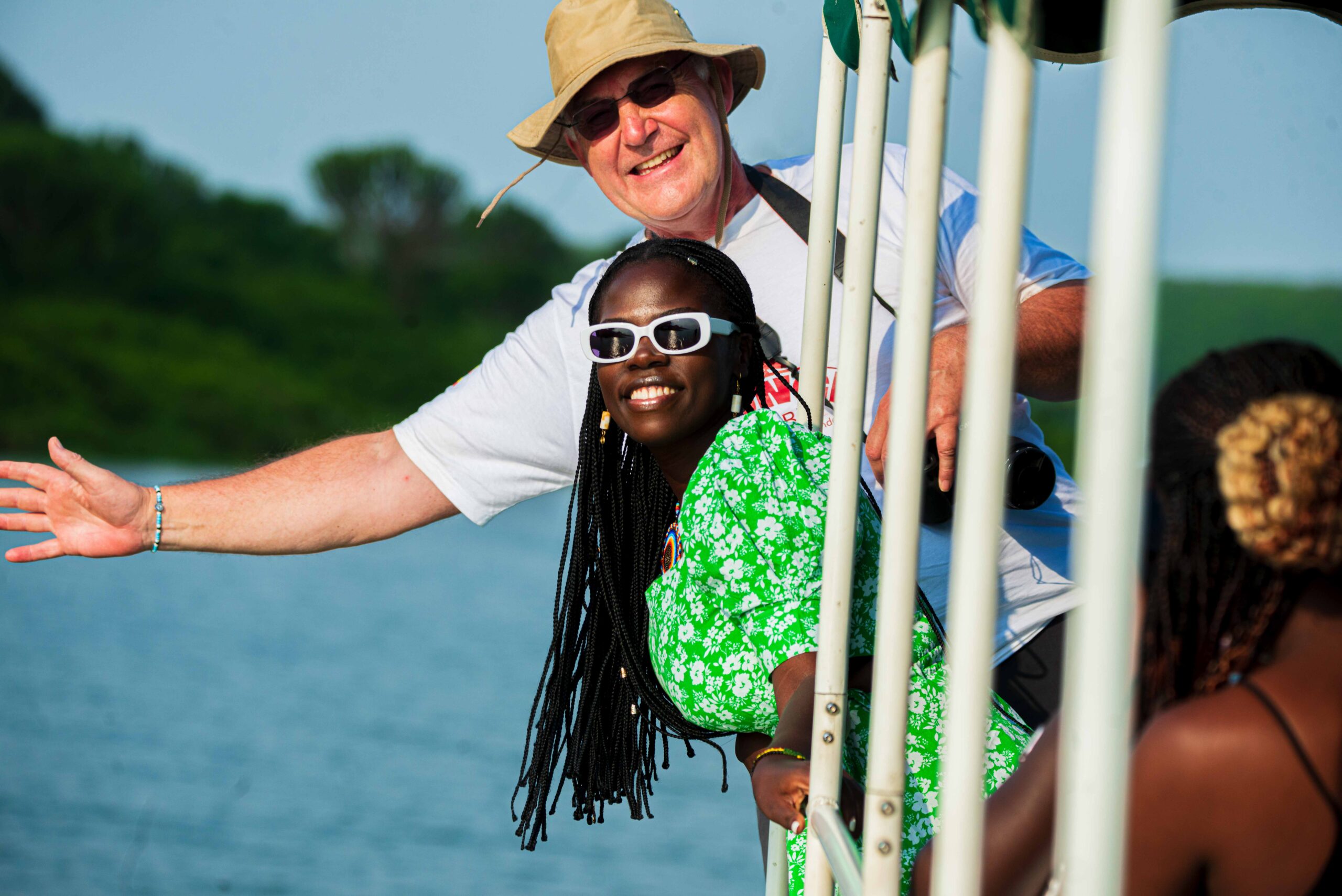 Start your day with a game drive in search of lions and elephants.
