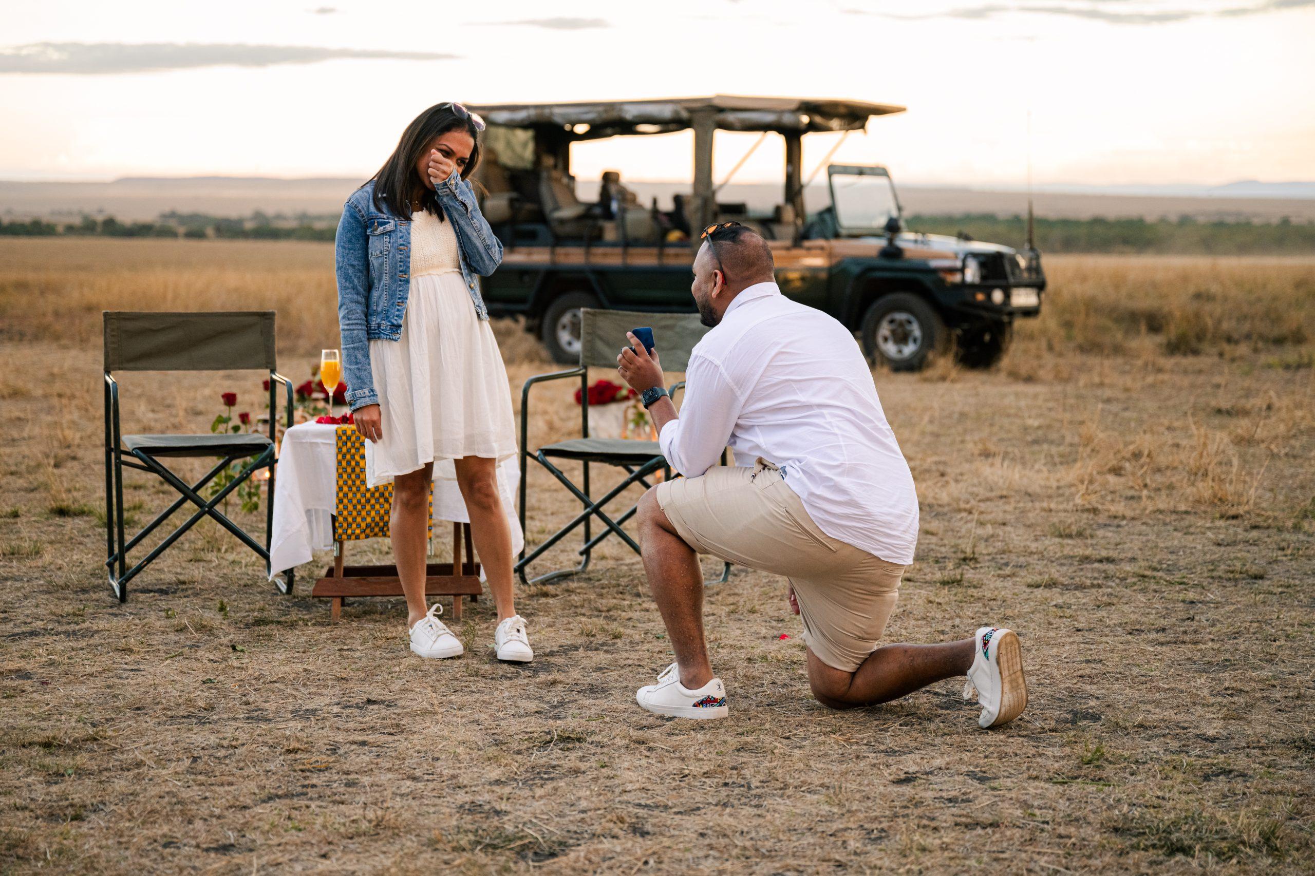 Romantic Proposal Safari