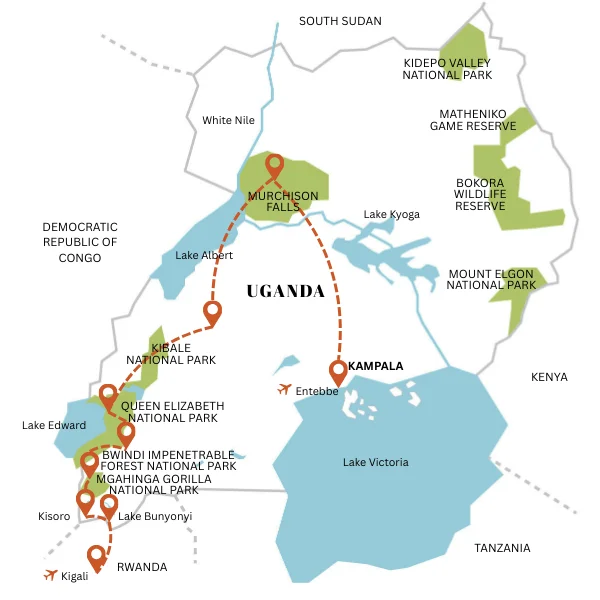 14 Days Ultimate Rwanda Honeymoon Safari Itinerary WebP