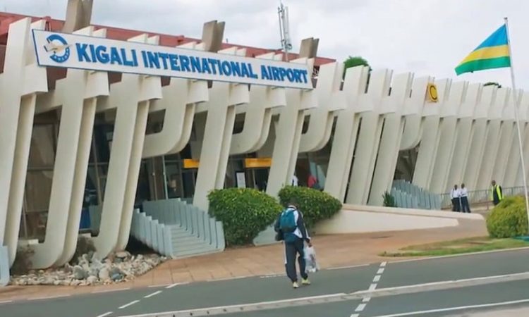 Arrival at Kigali International Airport