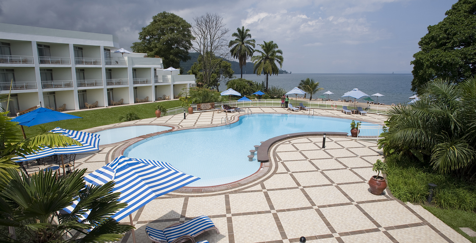 Lake Kivu adds a peaceful and intimate dimension