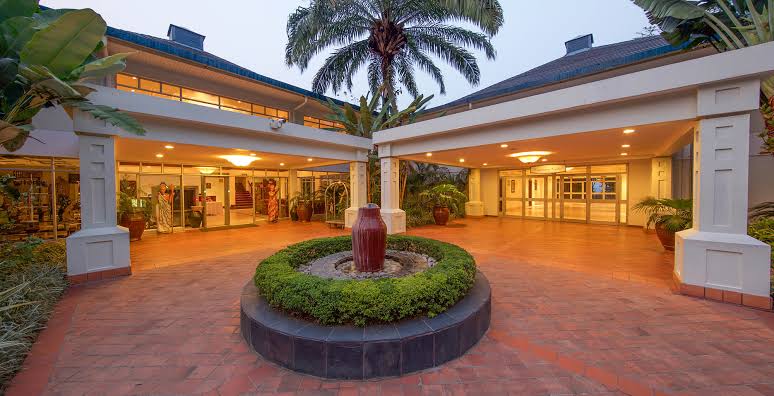 Lake Kivu Serena Hotel is a refined lakeside hotel 