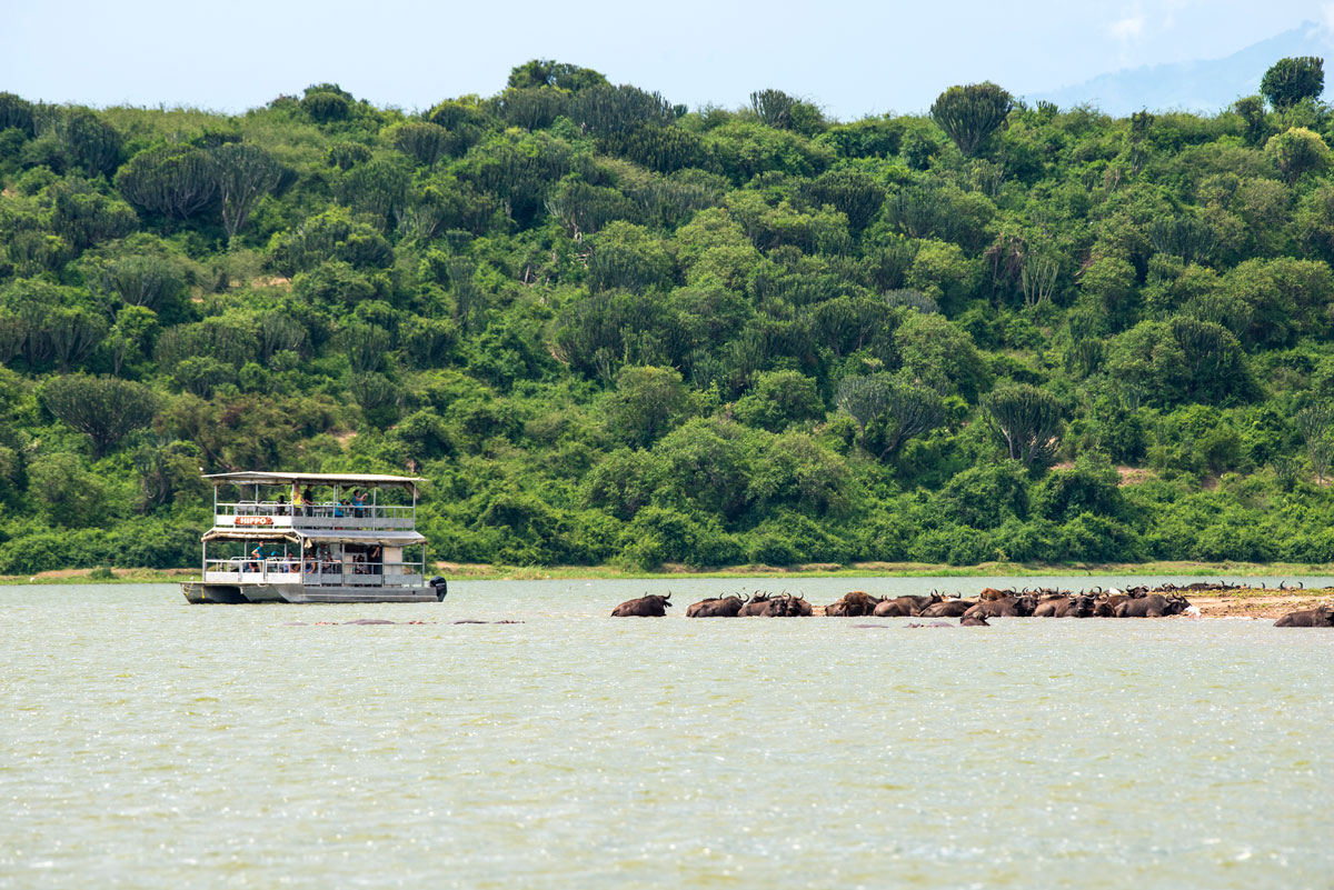Romantic Kazinga Channel Boat Cruises