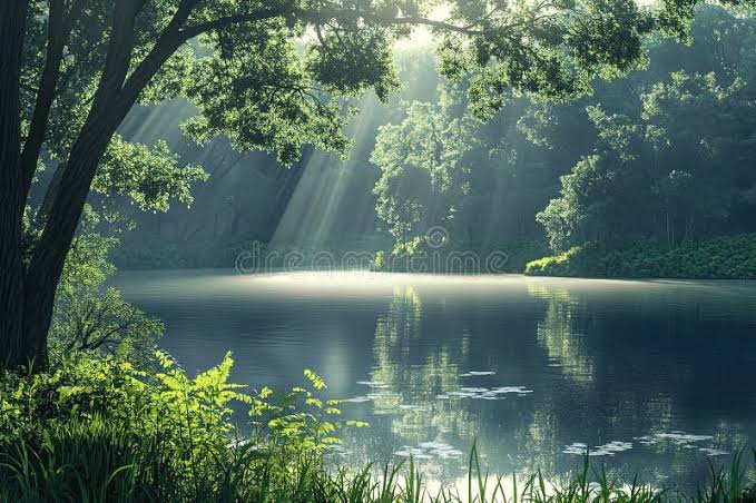 Serene Lake Escapes Peace and Intimacy