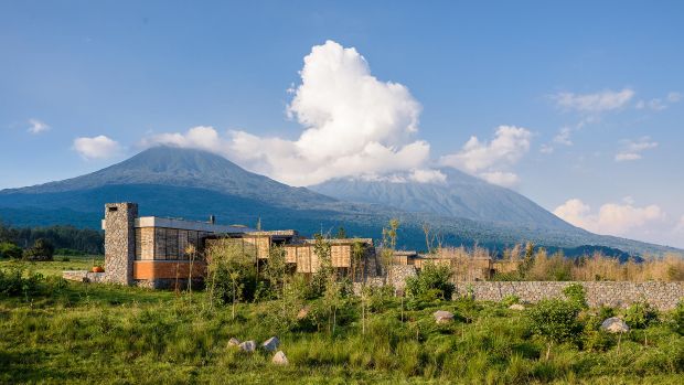 Singita Kwitonda Lodge is an ultra-luxury eco-lodge that redefines privacy and exclusivity for honeymoon couples. Positioned near Volcanoes National Park, it offers direct access to gorilla trekking experiences while maintaining exceptional 