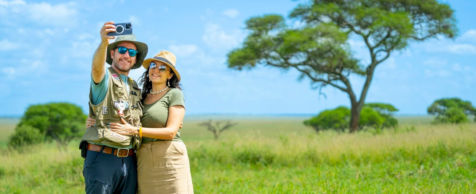 Long-sleeved shirts provide protection from both the sun and mosquitoes during morning and evening activities. Lightweight trousers offer comfort during game drives and are essential for gorilla trekking, where dense vegetation may scratch exposed skin. Shorts are suitable for relaxing at lodges durin