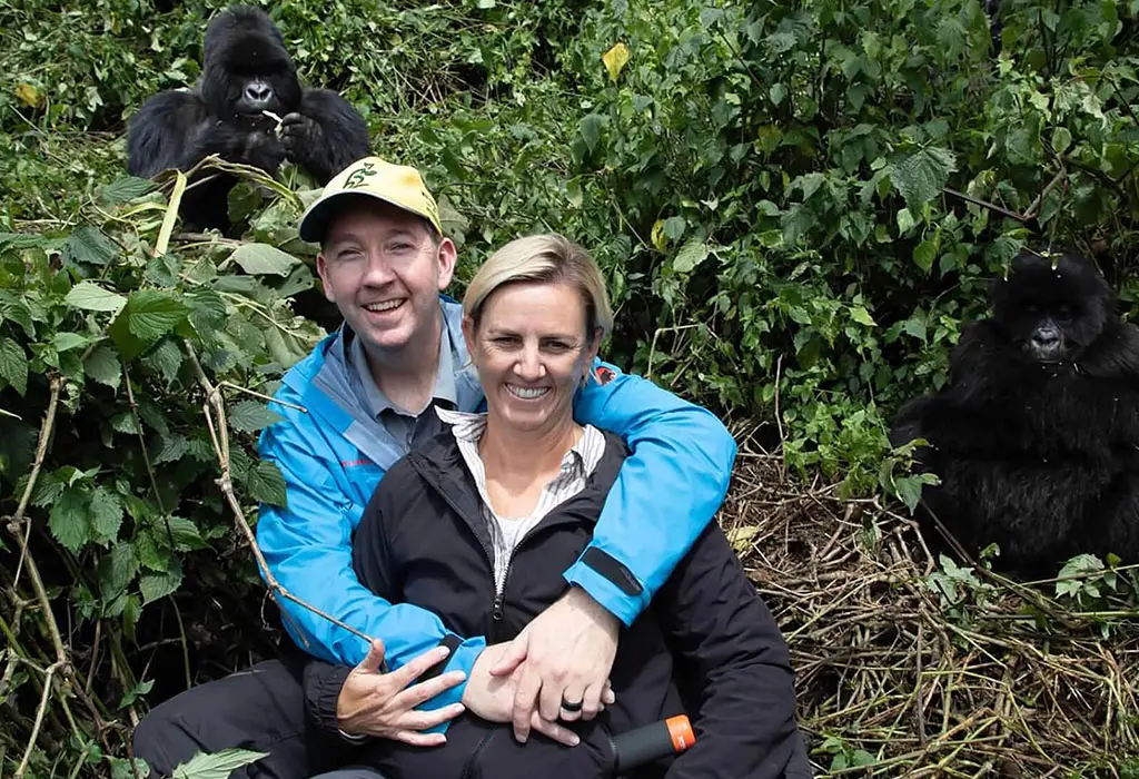 Gorilla Trekking as a Romantic Honeymoon Experience