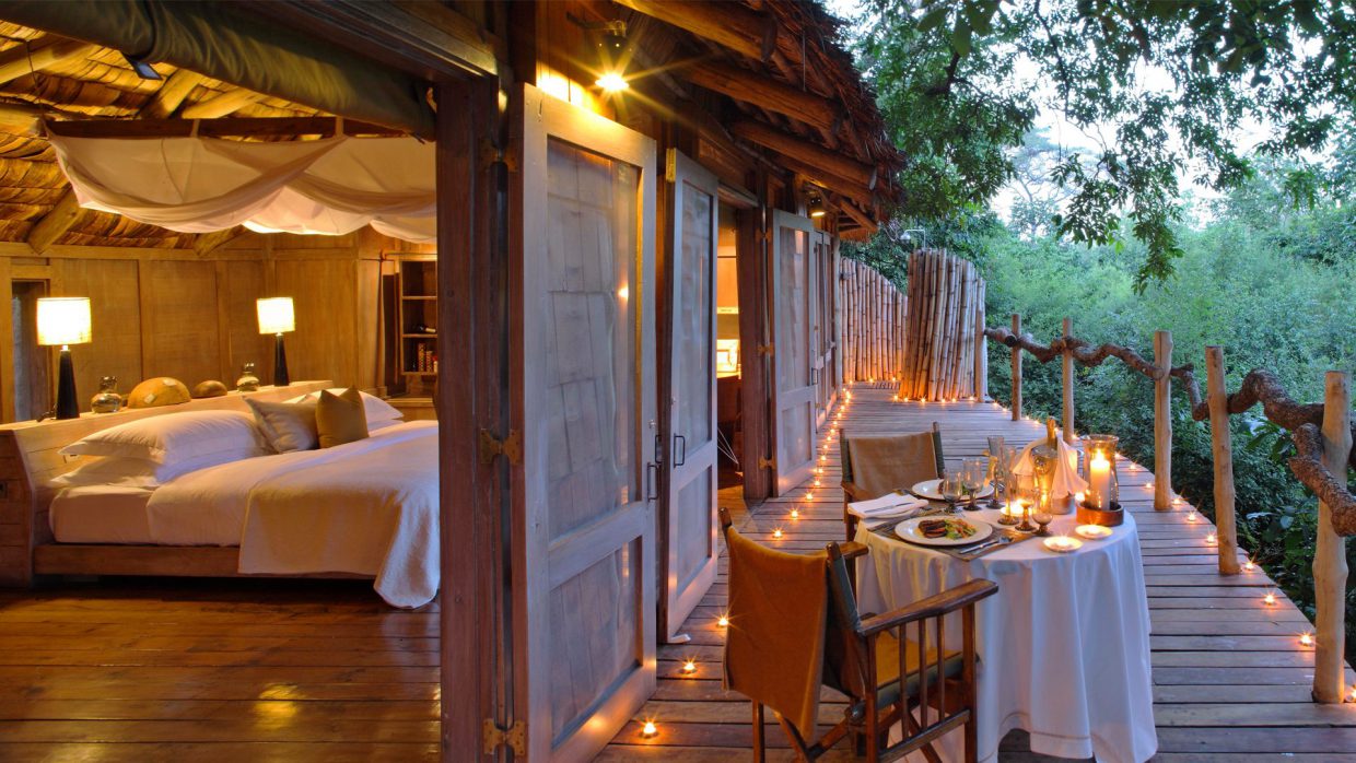 Romantic Luxury Lodges on a Tanzania Honeymoon Safari from the UK