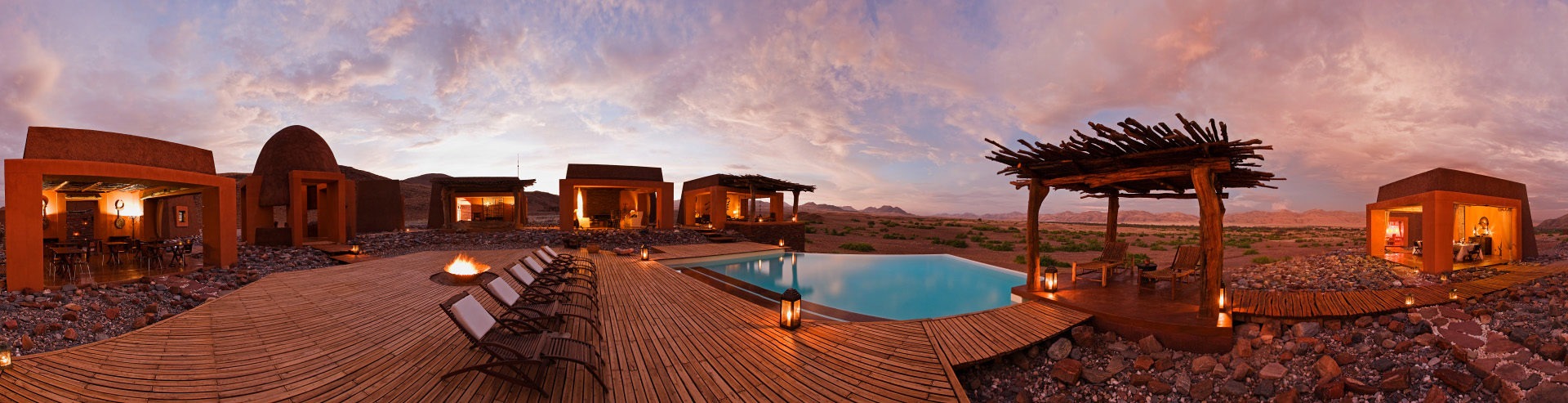 Namibia offers a completely different style of honeymoon with dramatic desert scenery,