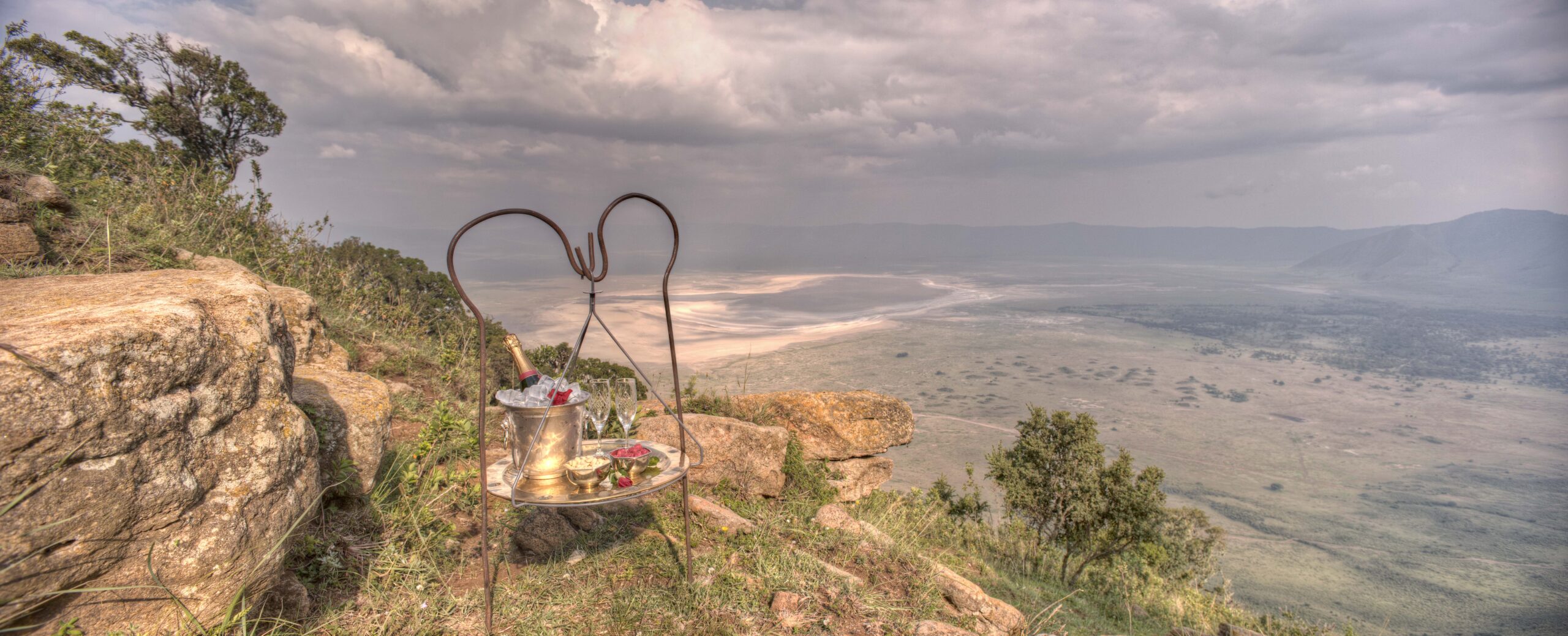 Couples Enjoying a Romantic Ngorongoro Crater Safari