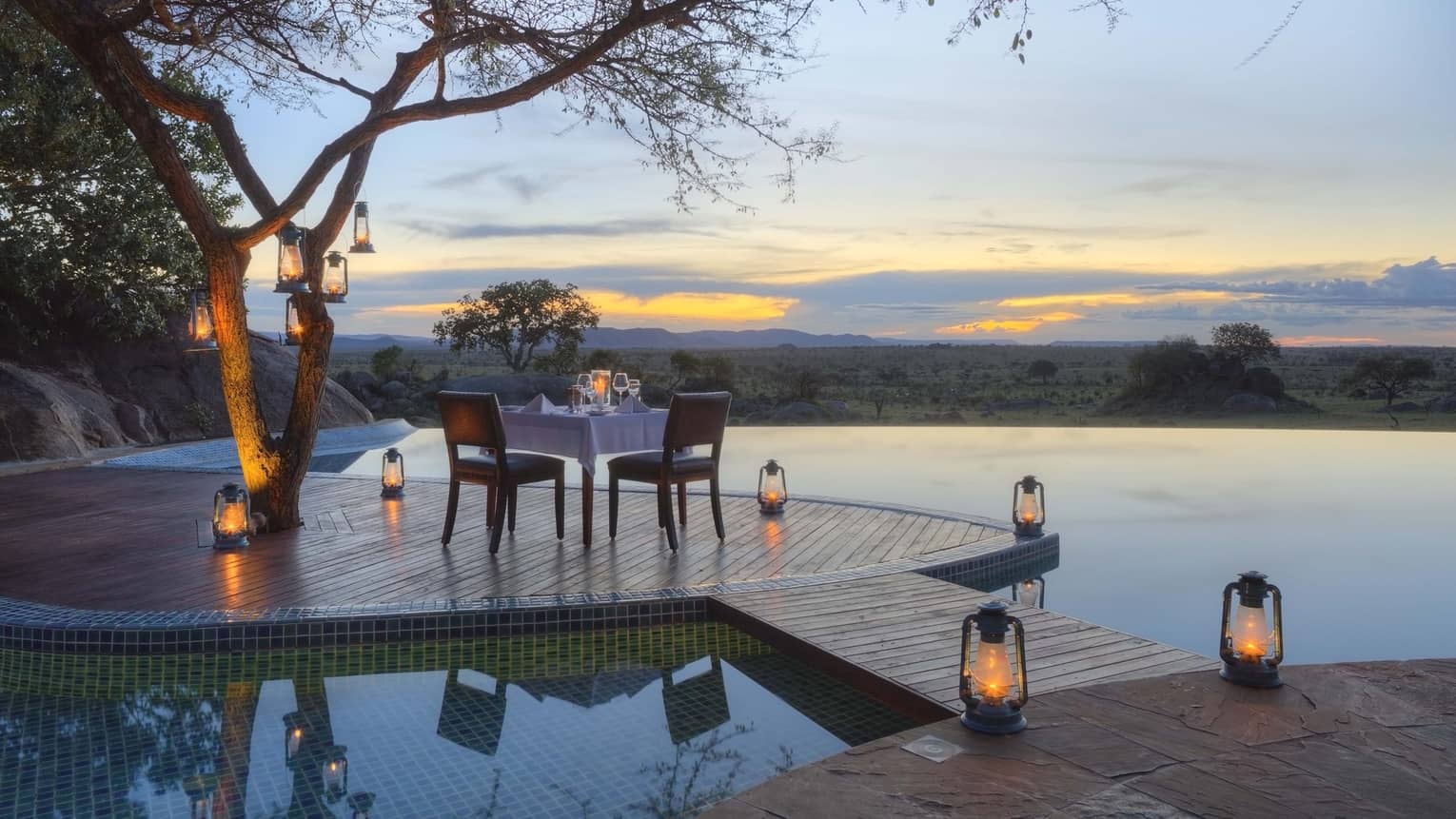 Luxury lodges throughout the Serengeti understand the importance of celebrating special occasions and often provide thoughtful honeymoon 