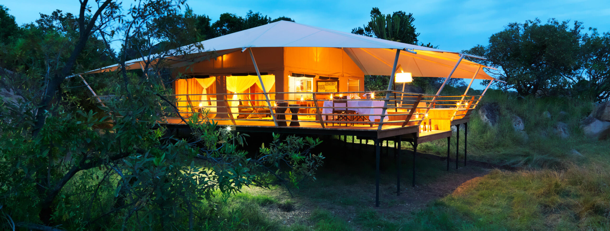 Serengeti Bushtops is widely recognized as one of the most luxurious tented camps in the
