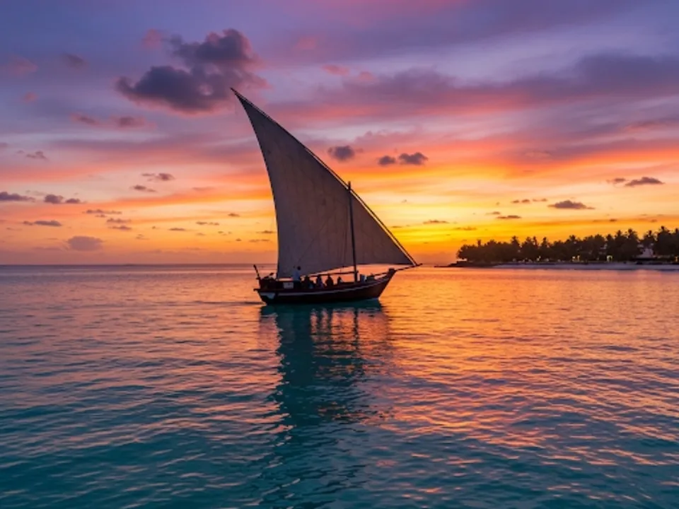Sunset Dhow Cruise in Zanzibar